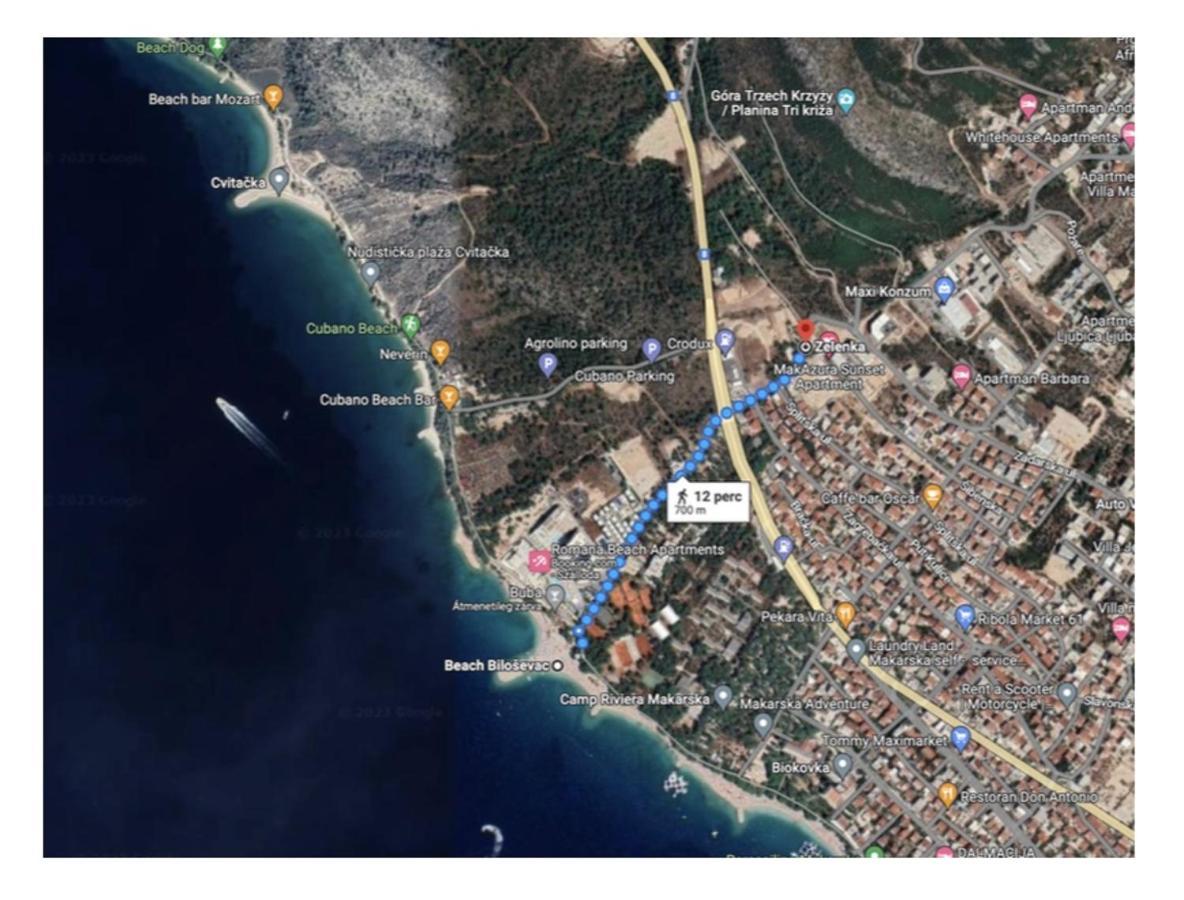 Apartamento Makazura Sunset Makarska Exterior foto